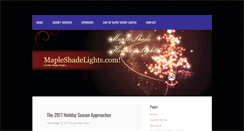 Desktop Screenshot of mapleshadelights.com