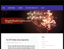 Tablet Screenshot of mapleshadelights.com
